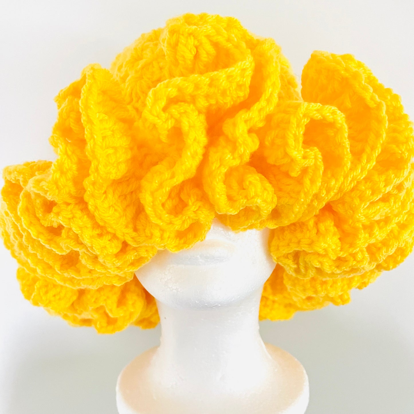 Handmade Ruffle Crochet Hat