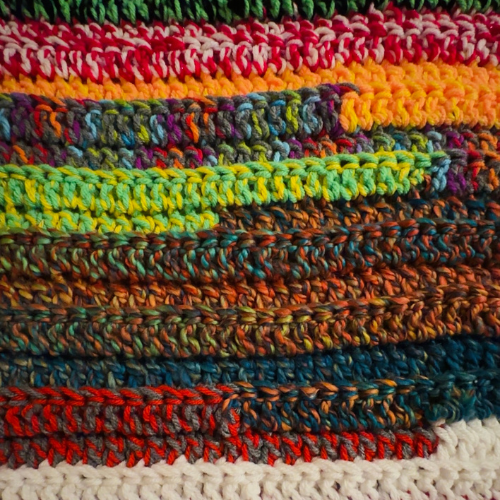 Custom Crochet MEGA Fringe Scarves