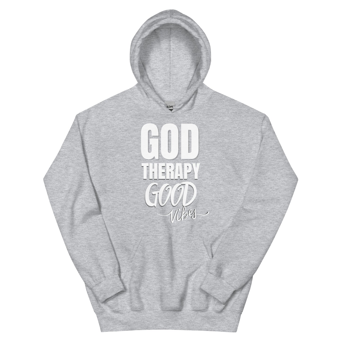 GOD Therapy & Good Vibes Hoodie