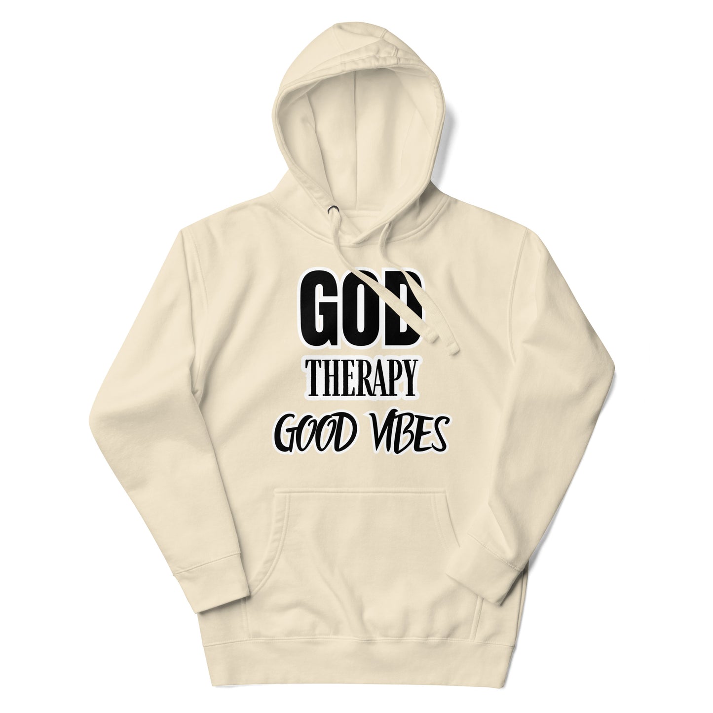 Women's GOD Therapy & Good Vibes Hoodie