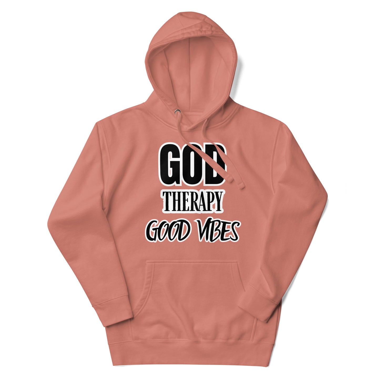 Women's GOD Therapy & Good Vibes Hoodie