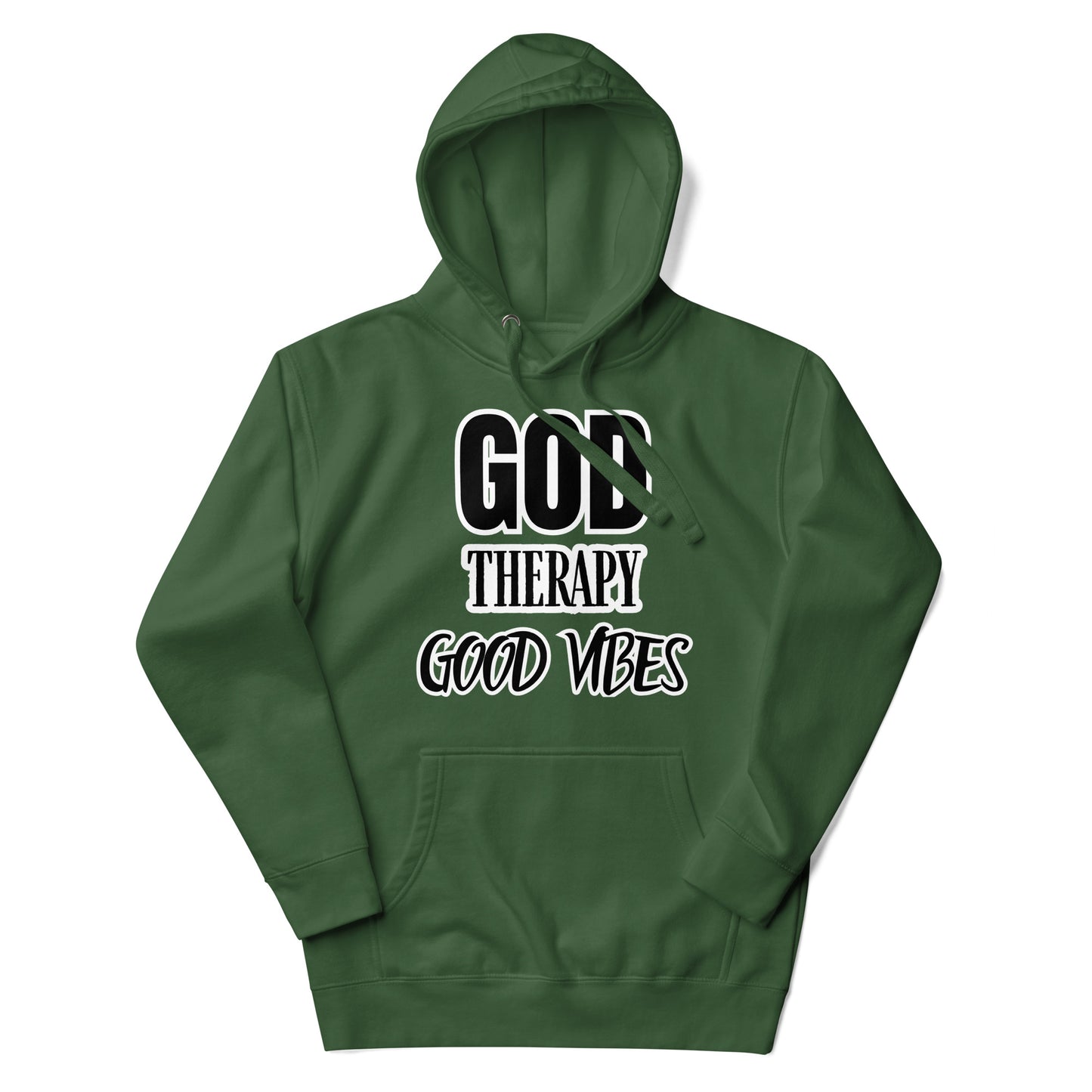 Women's GOD Therapy & Good Vibes Hoodie