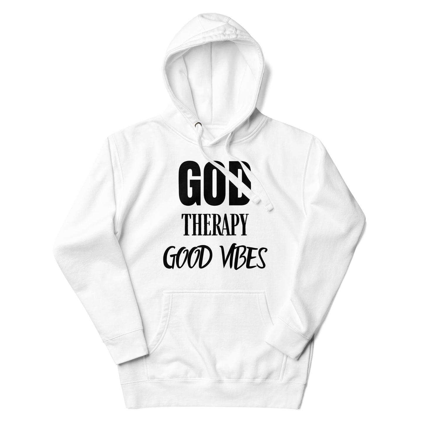 Women's GOD Therapy & Good Vibes Hoodie